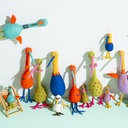 Aveva Little Hangings - Funky Bird