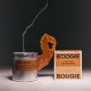 Boogie Bougie Caramel Leather & Incense