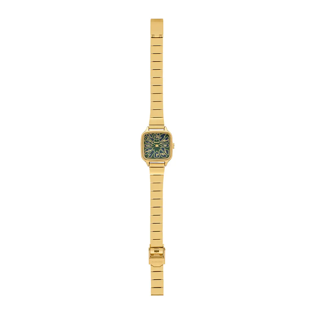 Ernest-Shop_Komono_Watch_Kate_Flower-Trak_Gold-Green_03.webp