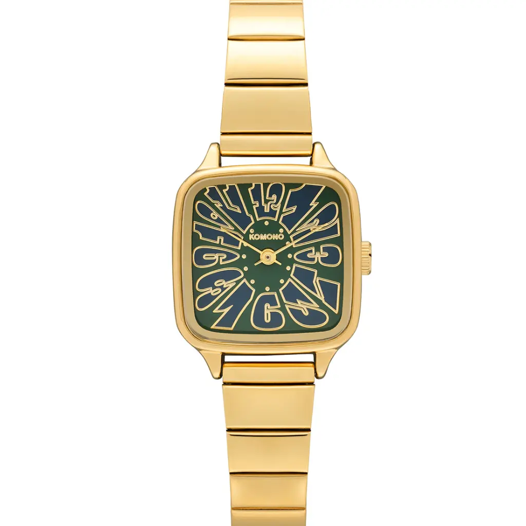 Ernest-Shop_Komono_Watch_Kate_Flower-Trak_Gold-Green_02.webp