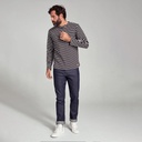 Armor Lux Marinière Héritage - Navy/Nature