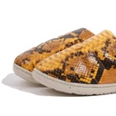 Subu Chaussons Python - Jaune