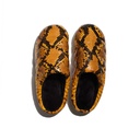 Subu Chaussons Python - Jaune