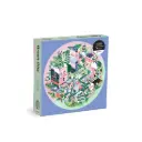 Galison Puzzle circulaire Green city