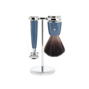 Set de Rasage MUHLE Rytmo - Bleu petrol