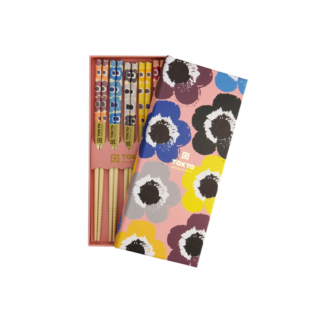 Baguettes Tokyo Design - Pink Flowers
