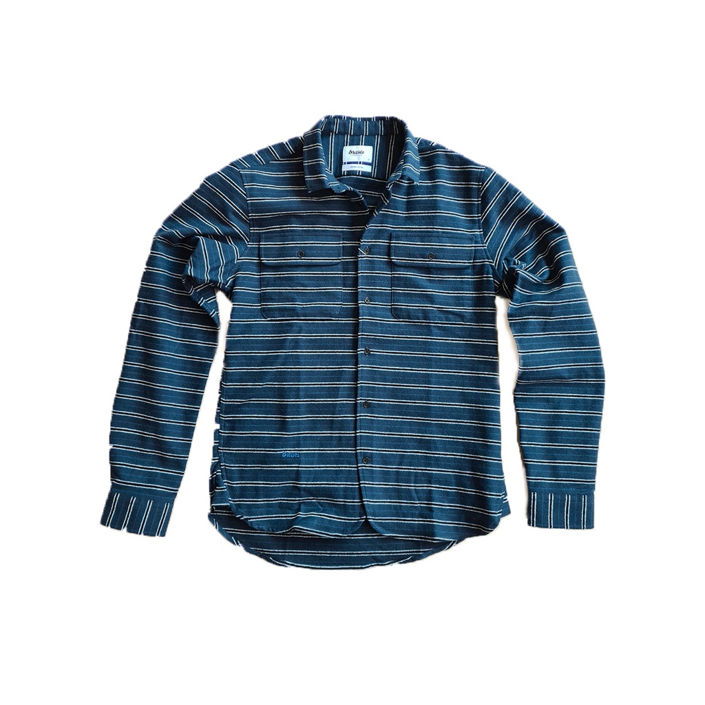 [5056330426039] Brava Shirt Stripes 1213 - Navy (S)