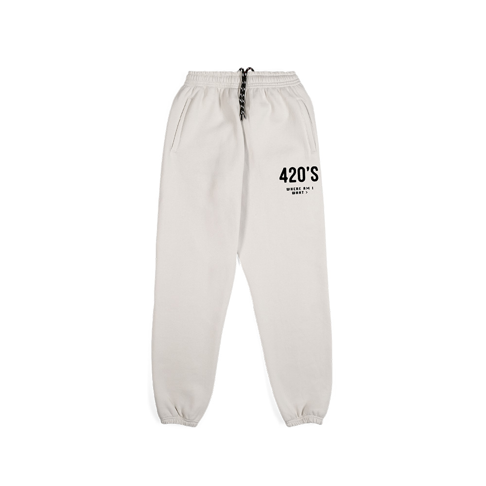[4251915330393] The Dudes Sweatpant 420s - Almond (S)
