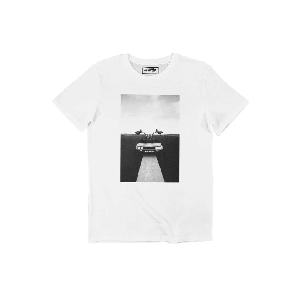 [bttf-dmc-S] Grafitee T-Shirt Back to the Future - DeLorean (S)