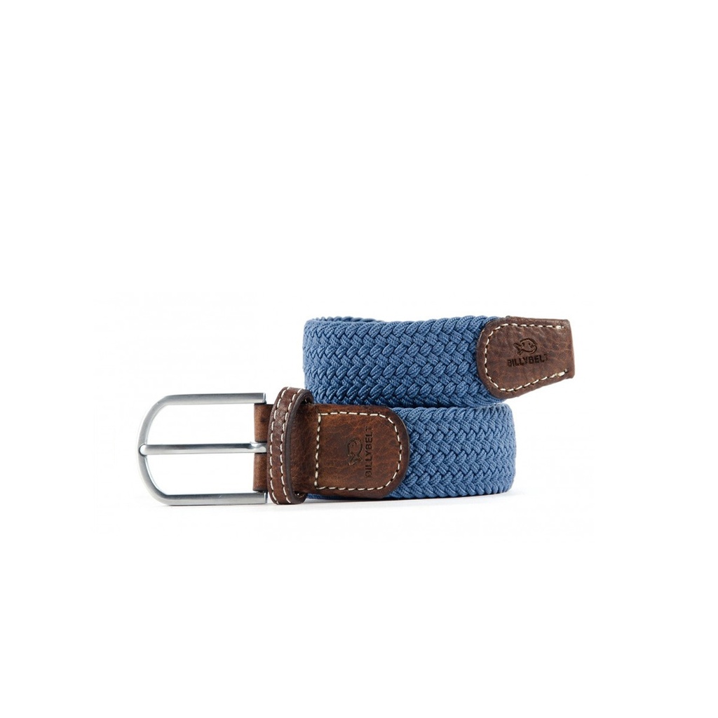 Ceinture tressée Billybelt - Bleu Air Force