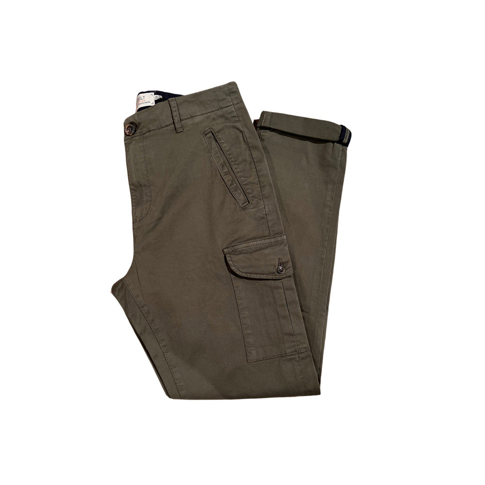 [CAR03-T2] Billybelt Pantalon Cargo - Kaki (40)