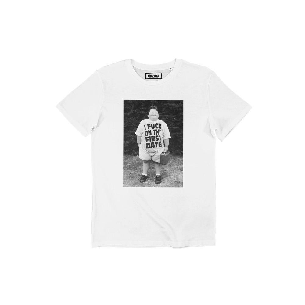 [T-01617REF4112-S] Grafitee - T-Shirt First Date (S)