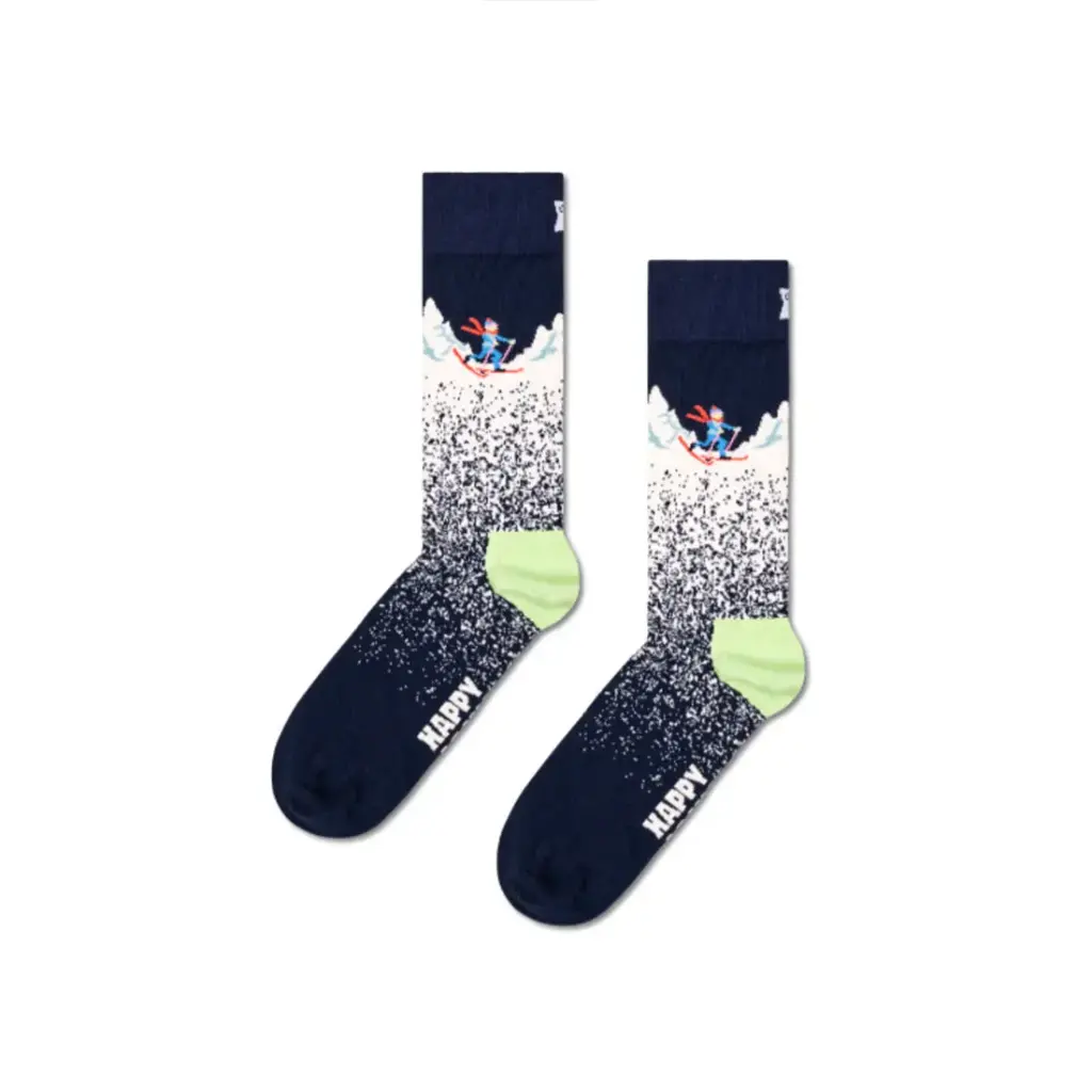 [P001510-L] Happy Socks Snowy Night  (41-46)