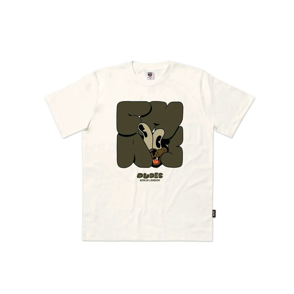 [10001929-002] The Dudes T-Shirt Chaos - White (S)