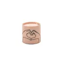 Paddywax Heart Dusty Pink Ceramic