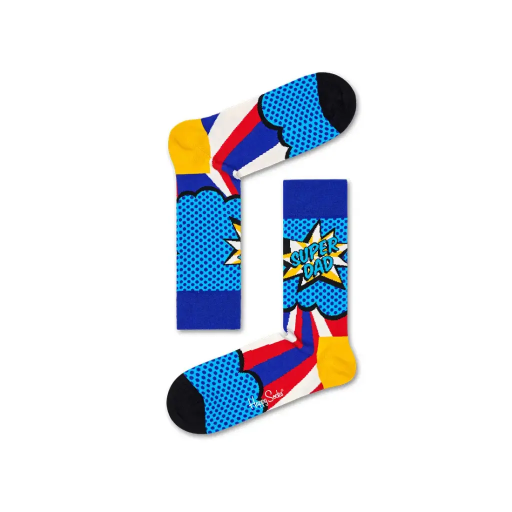 [DAD01-6300] Chaussettes HAPPY SOCKS Super Dad