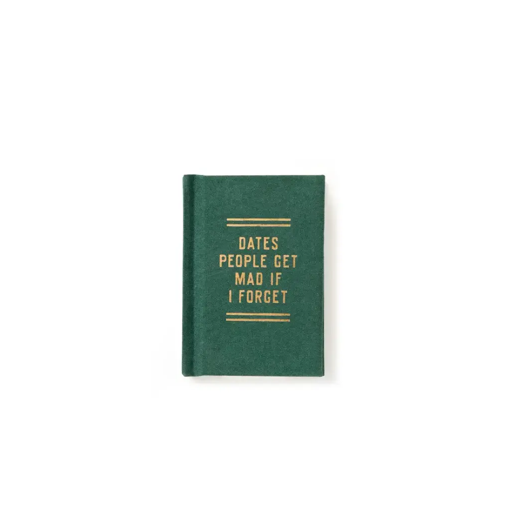 Brass Monkey Tiny Diary - Dates