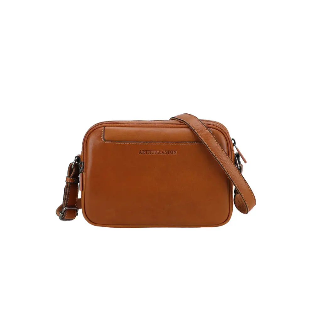 [2428-06-COG] Besace en cuir Arthur & Aston - Léon