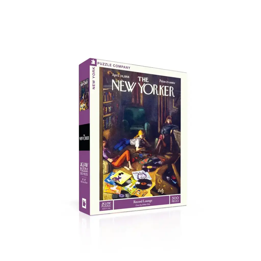 [377625] Puzzle The New Yorker  - Record Lounge (500p)