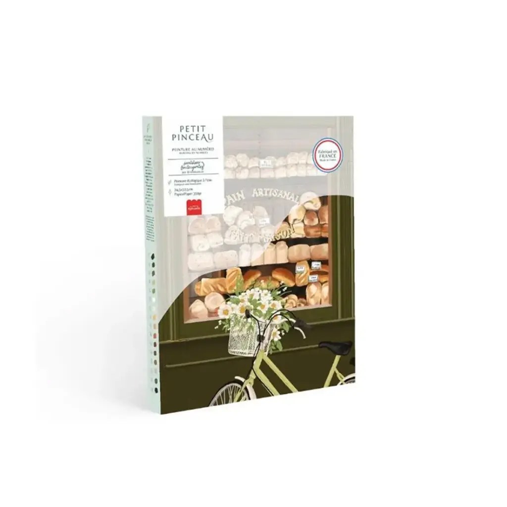 [350043] Peinture au numéro Petit Pinceau - Boulangerie Parisienne