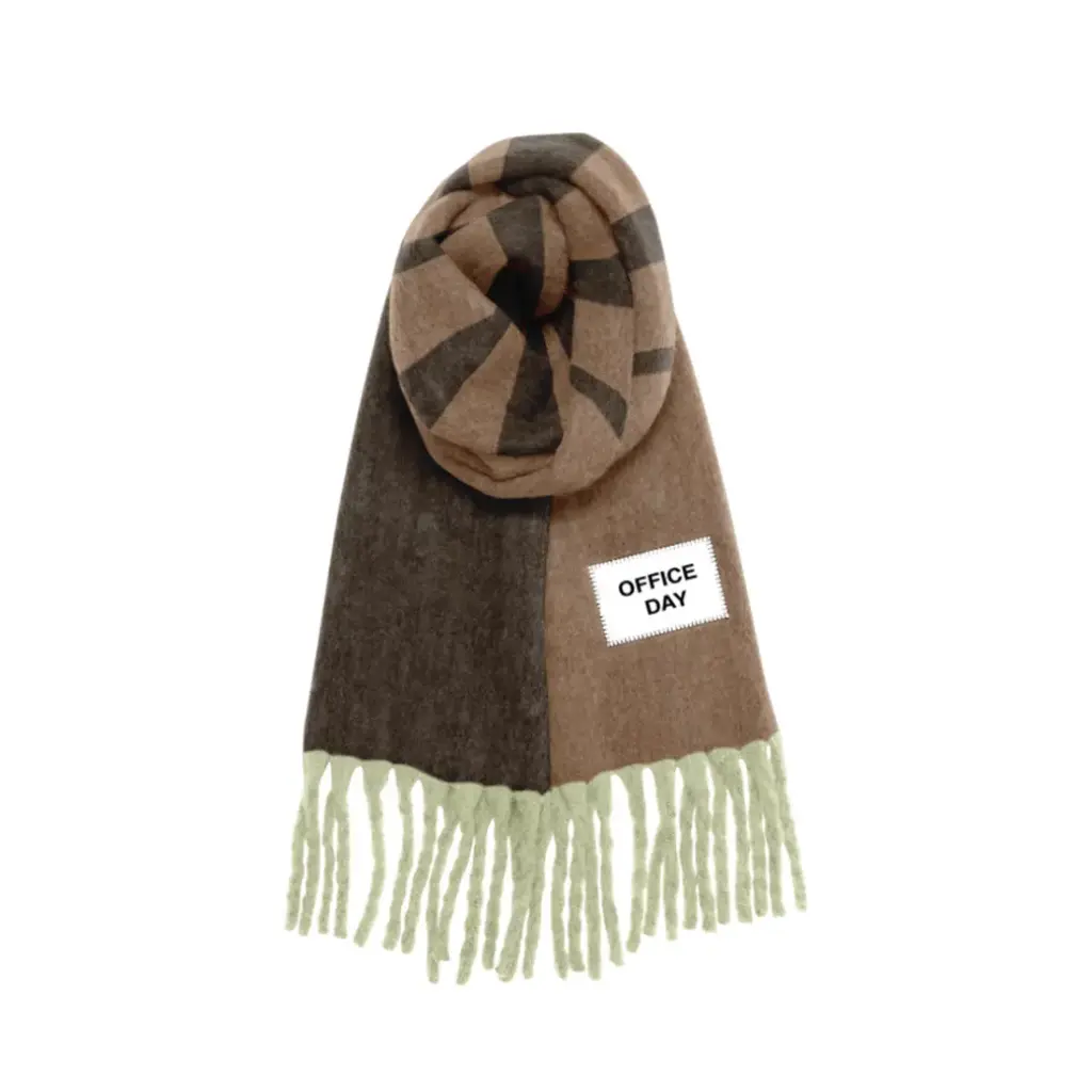 [VTD-SCARF-RPL-026] Écharpe Verb to Do - Office Day