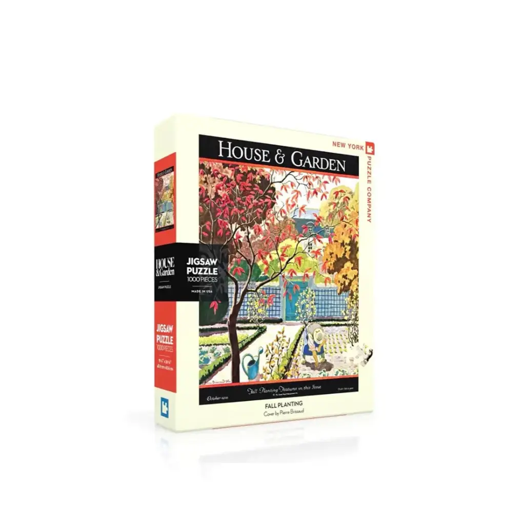 House and Garden Puzzle - Fall Planting