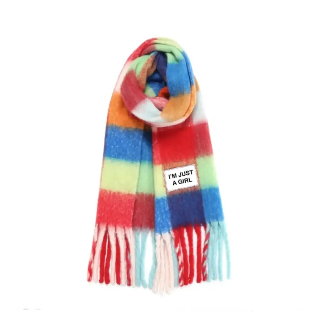 Verb to Do Scarf - Just a Girl