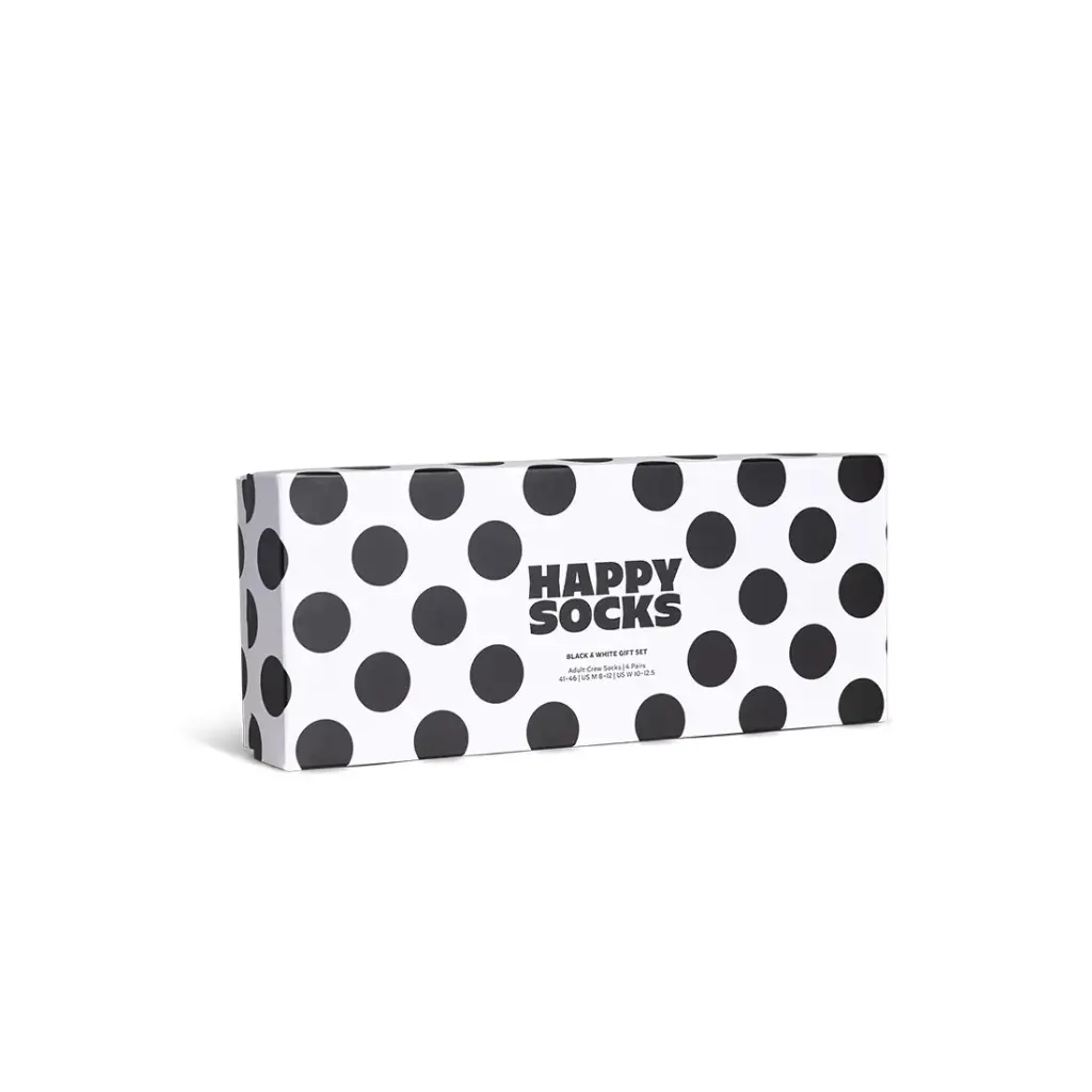 [P003446] Coffret Happy Socks - Black & White