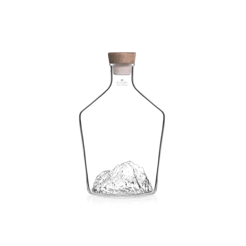 [TOPO-CS-B] Carafe à spiritueux Mont Blanc Topographic – Alaskan Maker