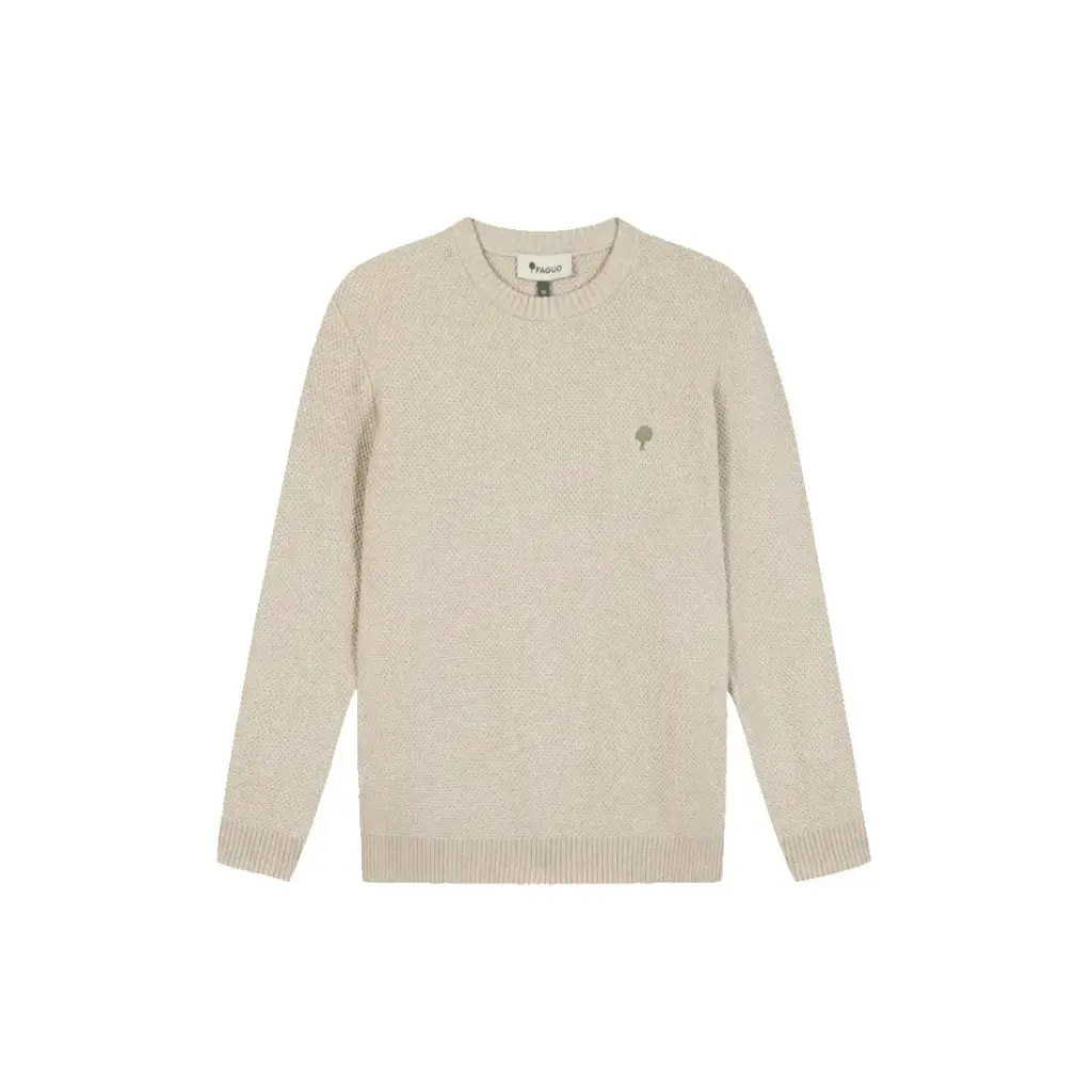 [S26KN0102-ECR03-S] Pull Faguo Opale - Ecru (S)