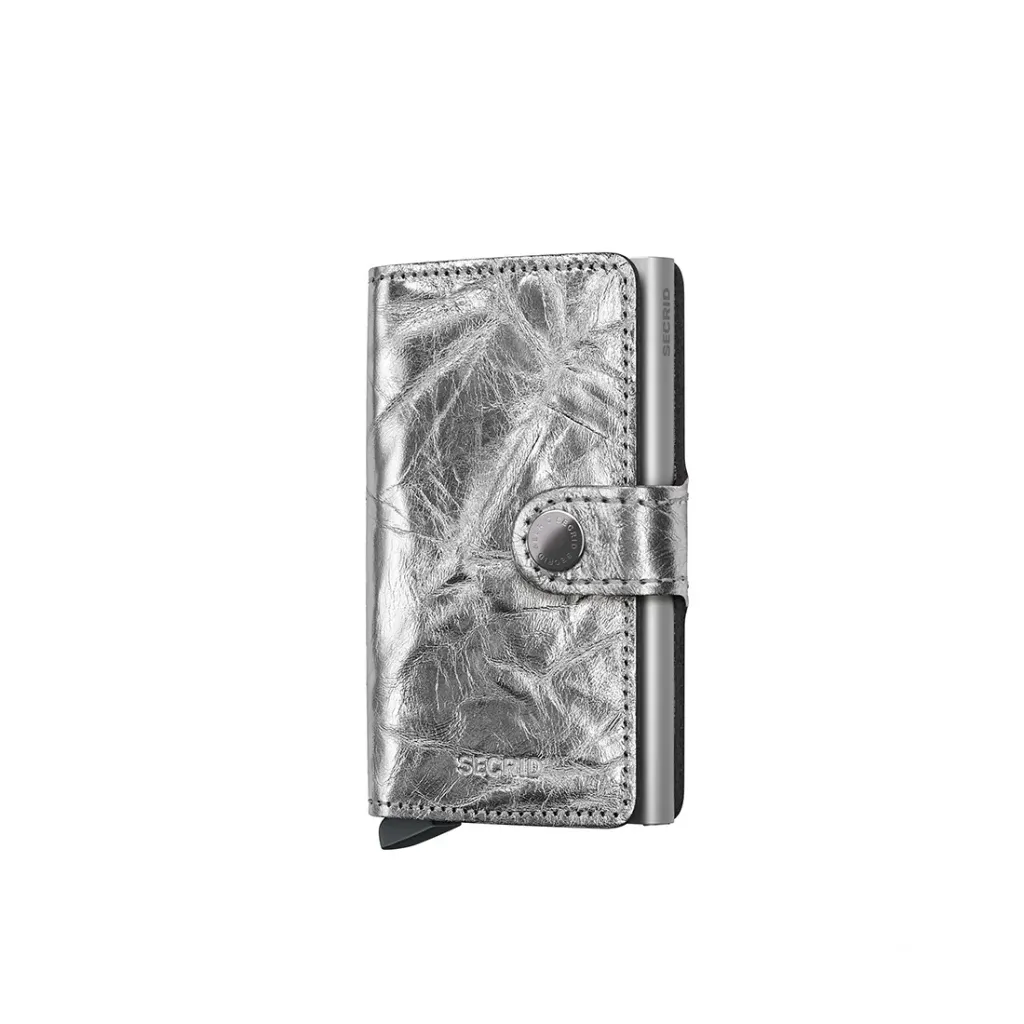 [MCr-Silver] Secrid Miniwallet Crunch (Silver)