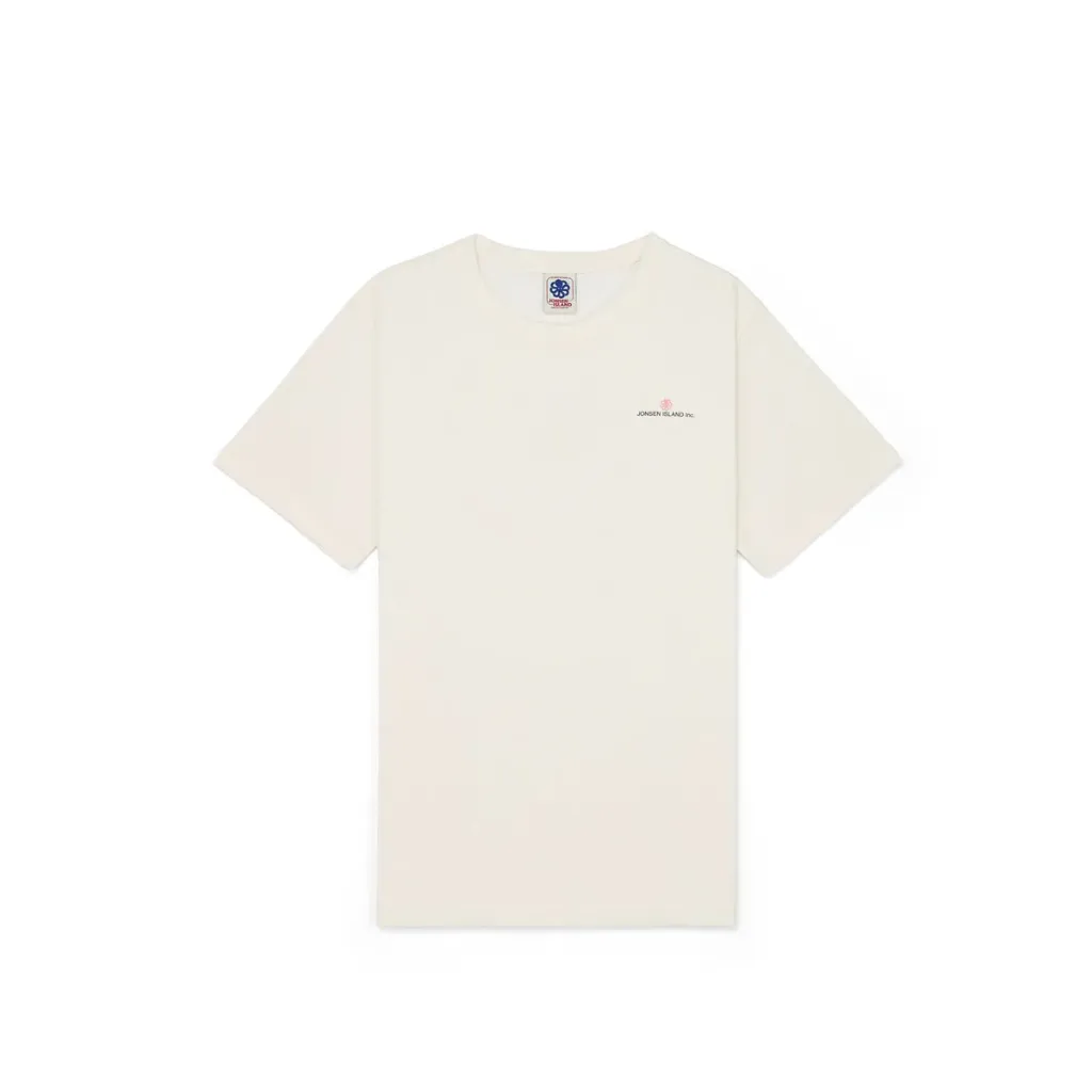 [S26TCAD-C-S] T-shirt Jonsen Island Classic Authentic - Coconut (S)