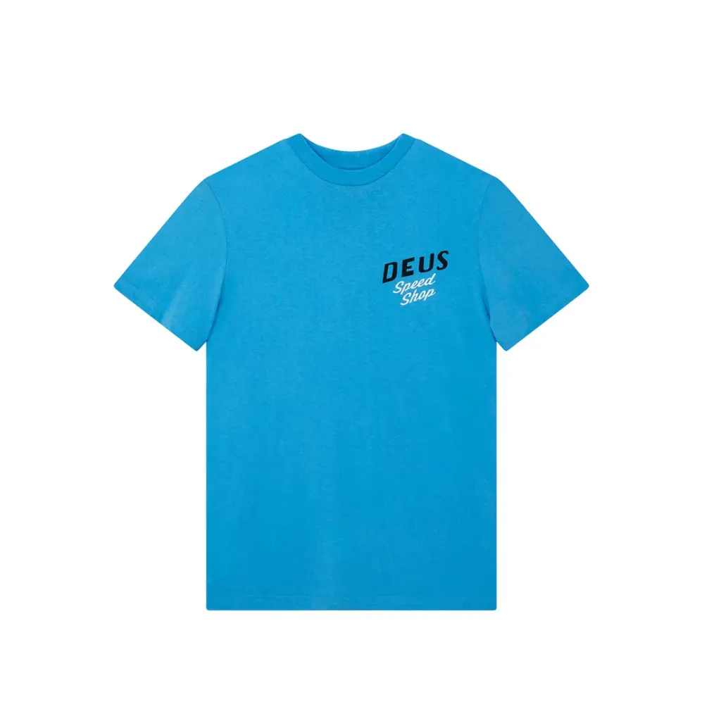 [D261MTS321059090] T-Shirt Deus Dogleg - Bleu (S)