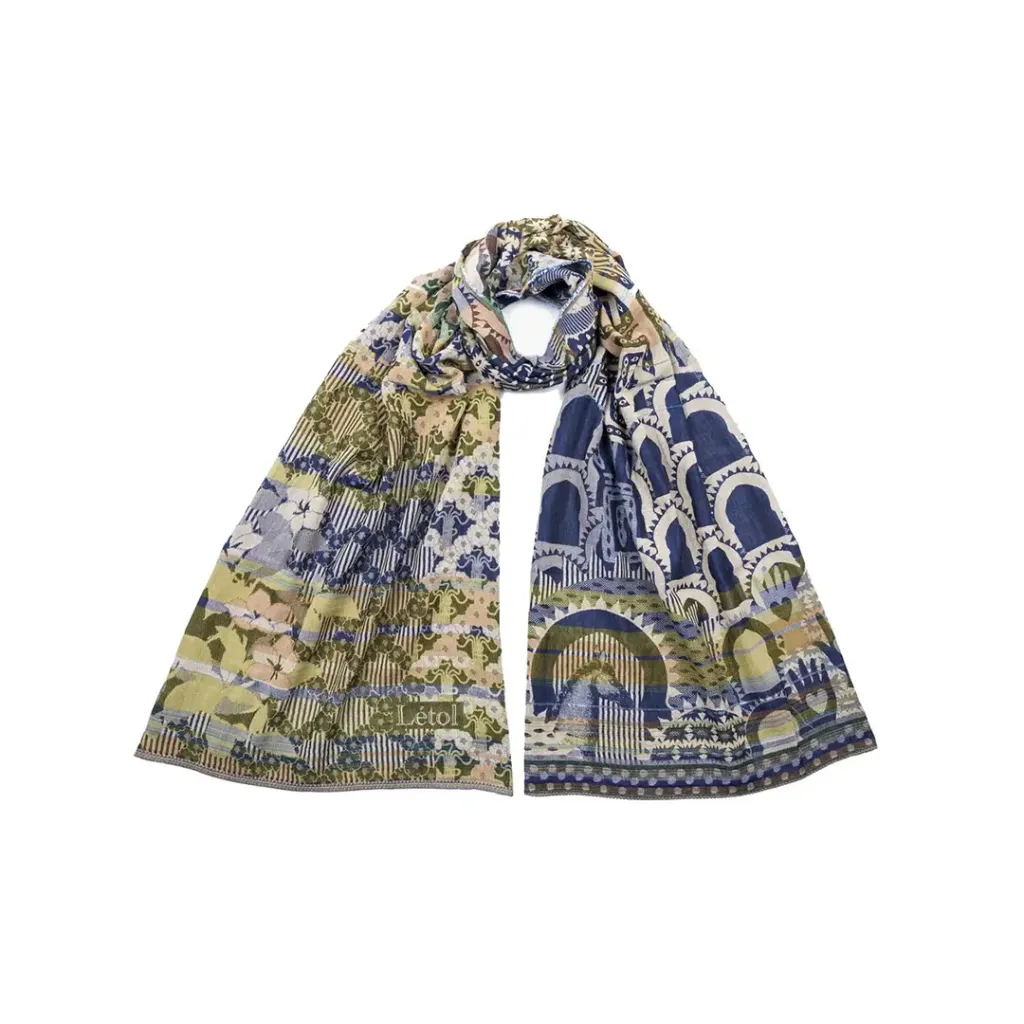 Foulard en coton bio Létol - Jasmine