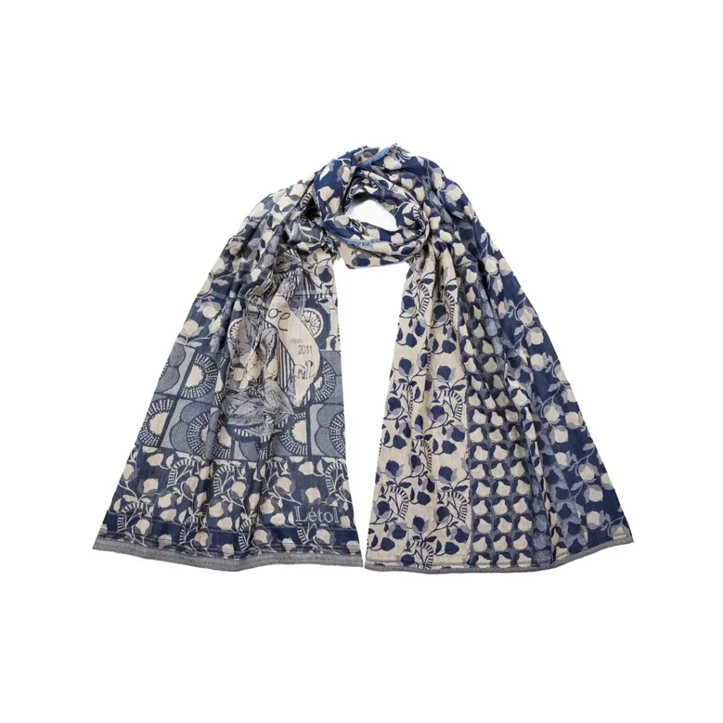 [lino-jeans] Foulard en coton bio Létol - Lino