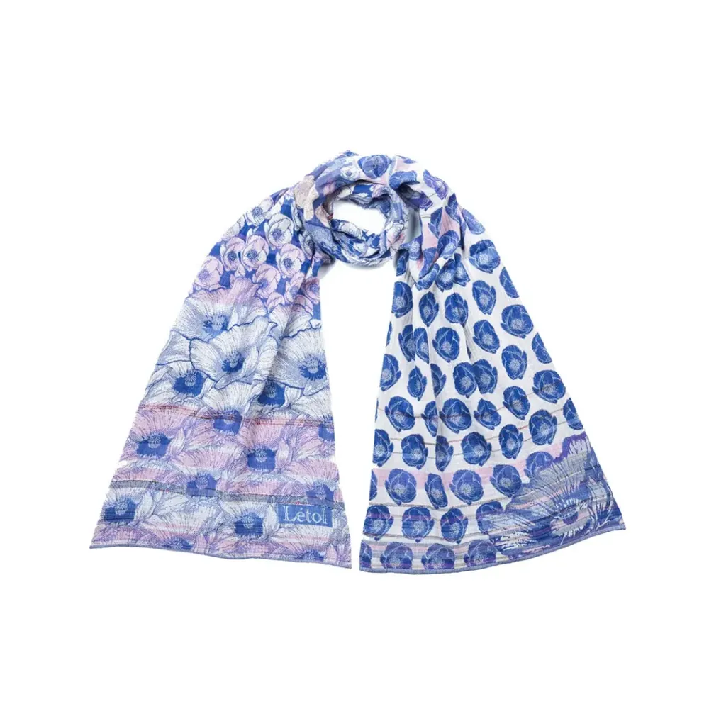 Foulard en coton bio Létol - Stéphanie
