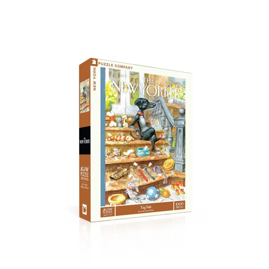 [NY176] Puzzle The New Yorker - Tag Sale (1000p)