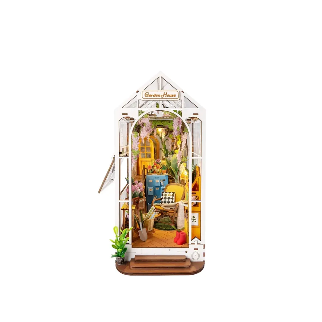 [TGB06] Puzzle 3D Rolife Book Nook Garden House