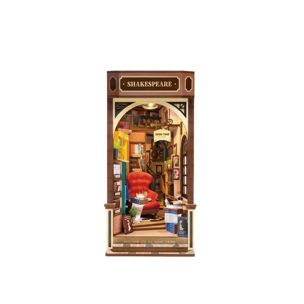 Puzzle 3D Rolife Book Nook Shakespeare's Bookstore