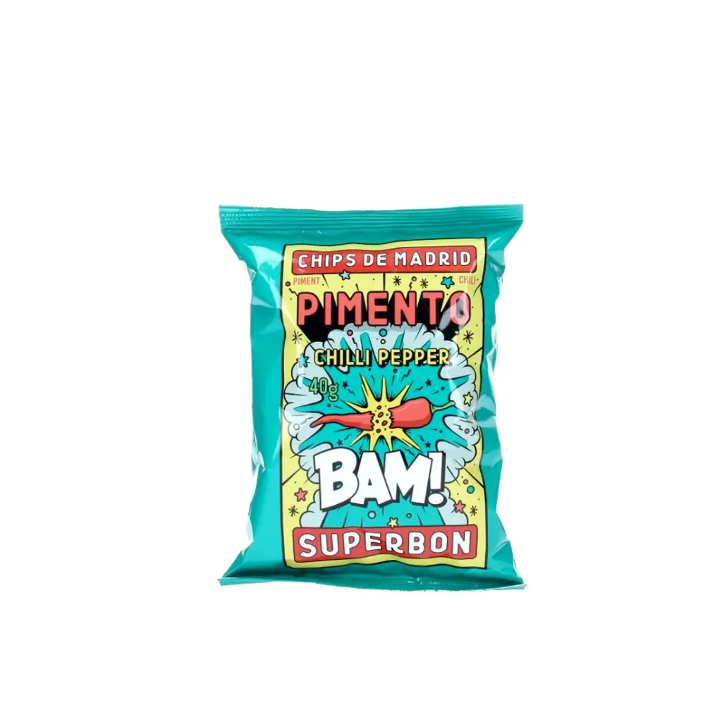 [933] Chips de Madrid Superbon 40g - Pimento
