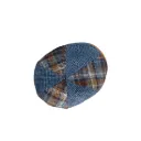 Casquette City Sport en laine vierge – Patchwork bleu