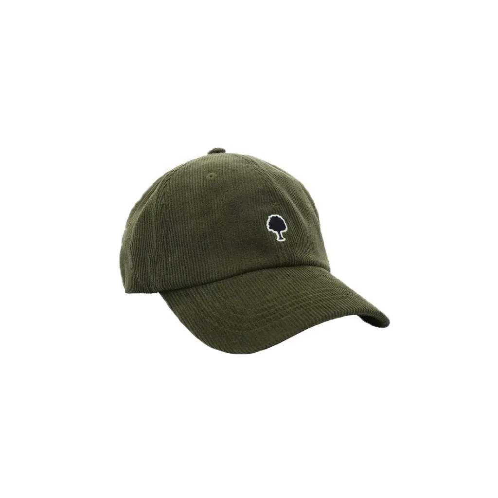 [F26CA0101-GRE02] Casquette FAGUO velours - vert