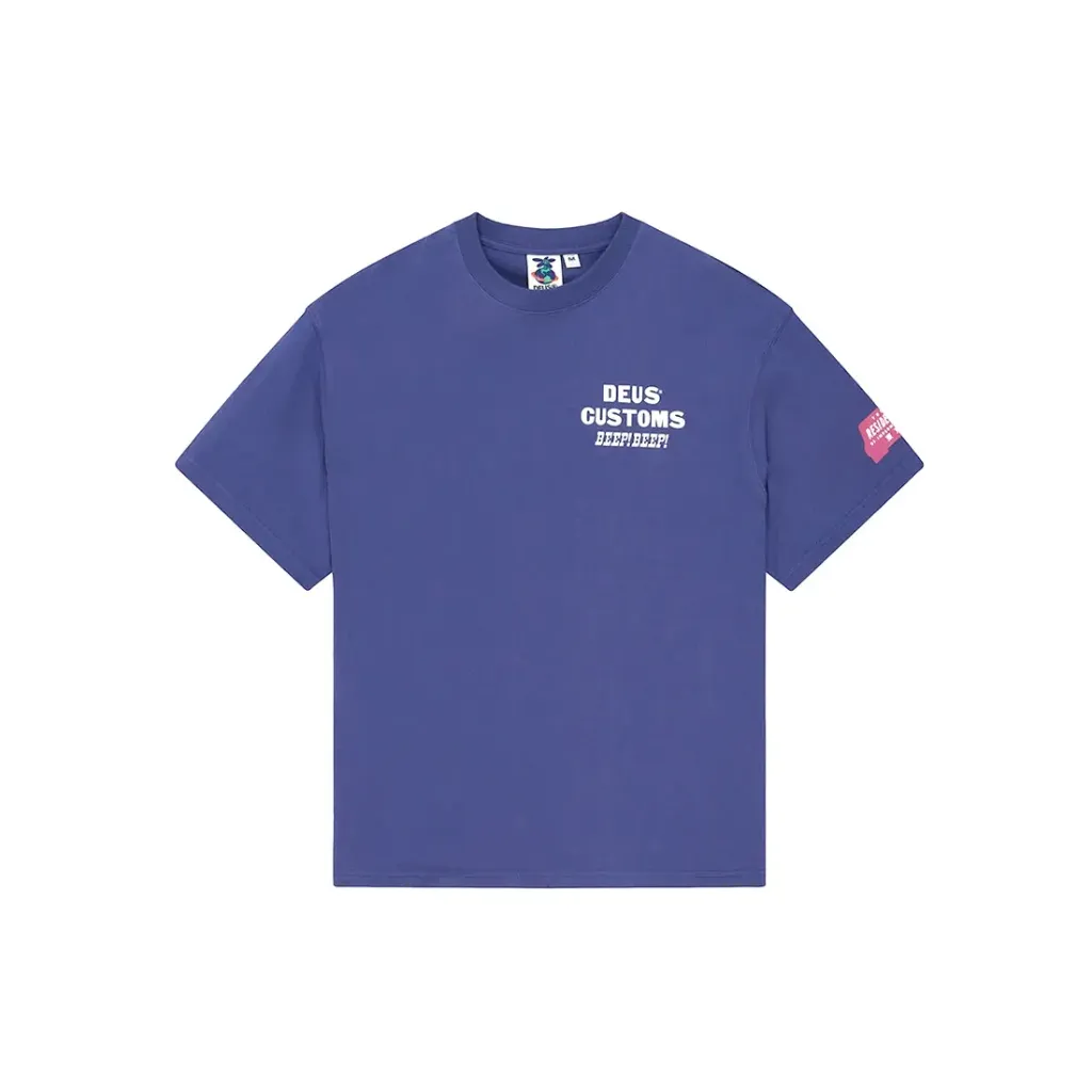 T-Shirt Deus Bloomers Os - Limoges Blue