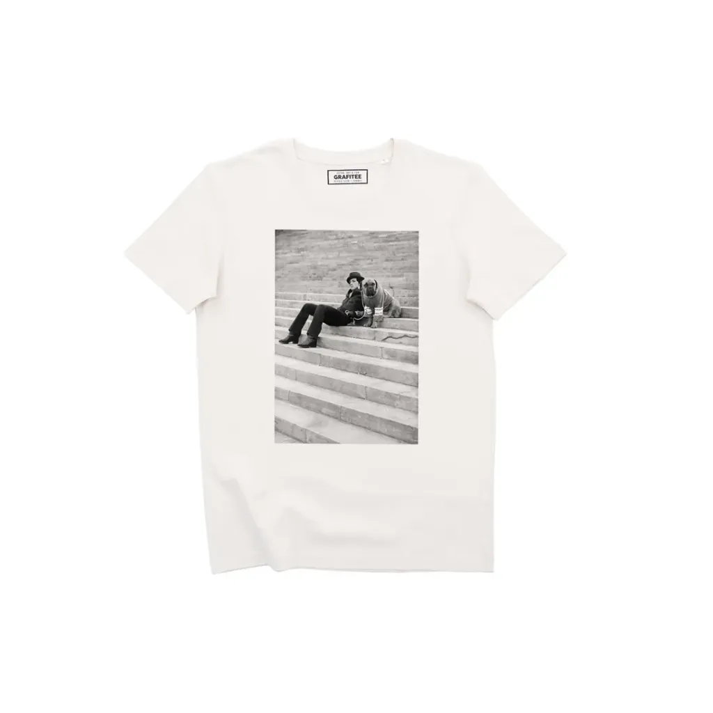 T-shirt Rocky & Butkus Grafitee - blanc cassé