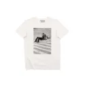 T-shirt Rocky & Butkus Grafitee - blanc cassé