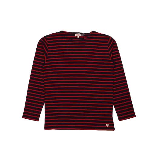 Armor Lux Marinière Héritage - Navy/Braise