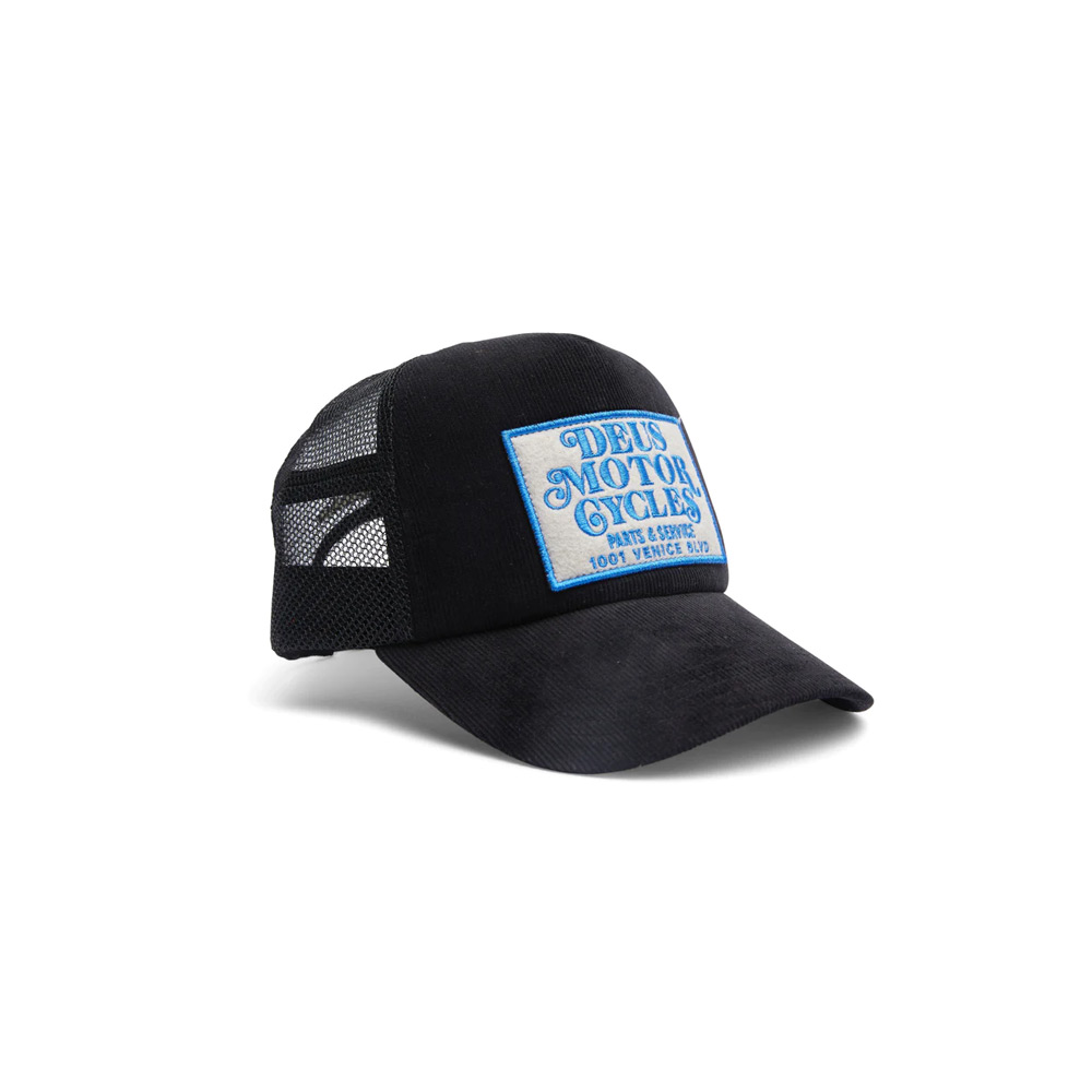 DEUS Cap Mosey Trucker - Black 
