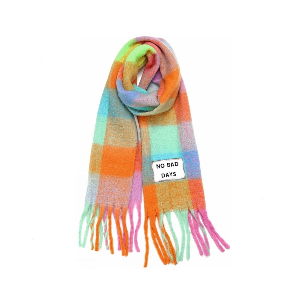 Verb To Do Scarf- No Bad Days