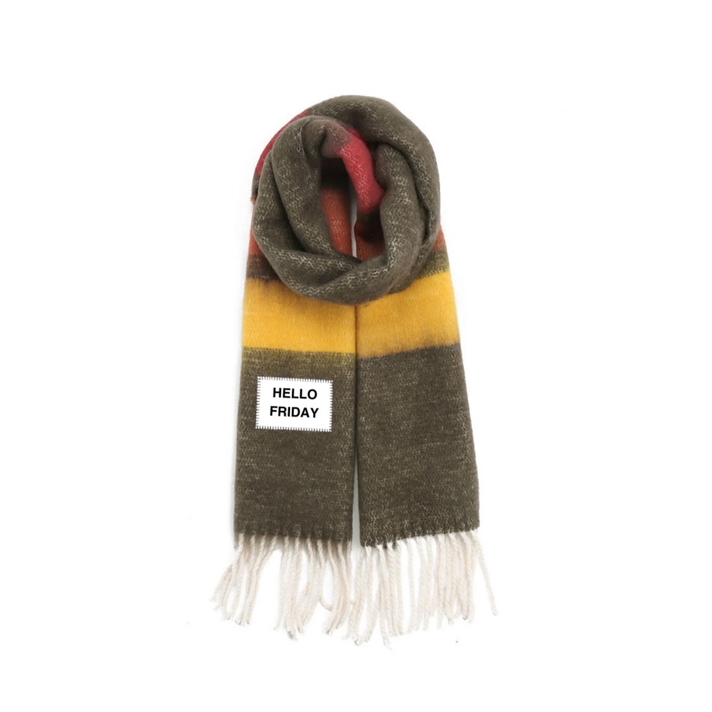Verb To Do Scarf - Hello Friday