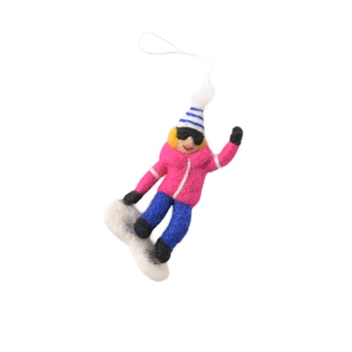[2491] Aveva Little Hangings - Snowboard Pink